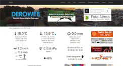 Desktop Screenshot of meteo.deroweb.com.ar